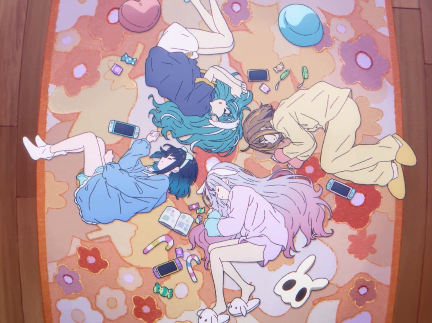 【ぶいすぽっ！】オリジナル曲『すうぃーとサプライズ』【兎咲ミミ / 白波らむね / 紡木こかげ / 千燈ゆうひ】 封面